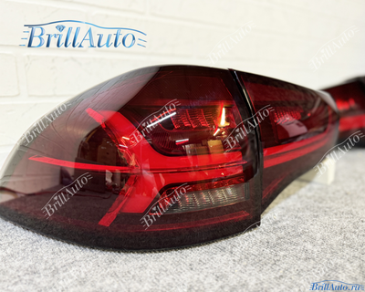 Задние фонари Mitsubishi Pajero Sport 08-16 красныe