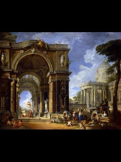 Картина обогреватель, репродукция Джованние Панини Цирцея