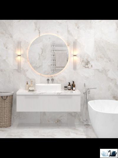 Керамогранит Staro Palacio Nestle Bianco 60х120 см глянцевый