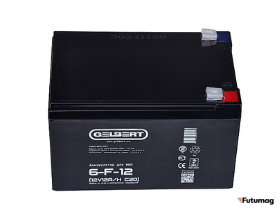 Аккумулятор для ИБП Gelbert 6-F-12 (12V12A/H C20)