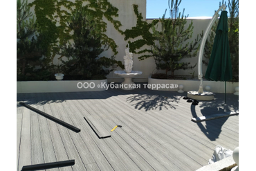 Настил из ДПК