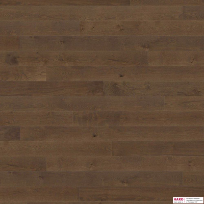 Паркетная доска Haro Дуб Пуро Земляной 535619 структура
