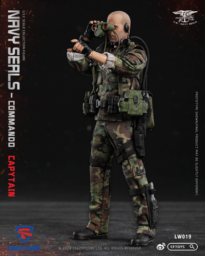 Капитан "морских котиков" США - Коллекционная фигурка 1/12 SCALE SEAL Special Assault Team Captain (LW019) - CRAZY FIGURE