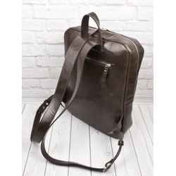 Кожаный рюкзак Lanciano Premium brown (арт. 3066-52)
