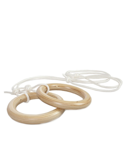 Кольца гимнастические деревянные