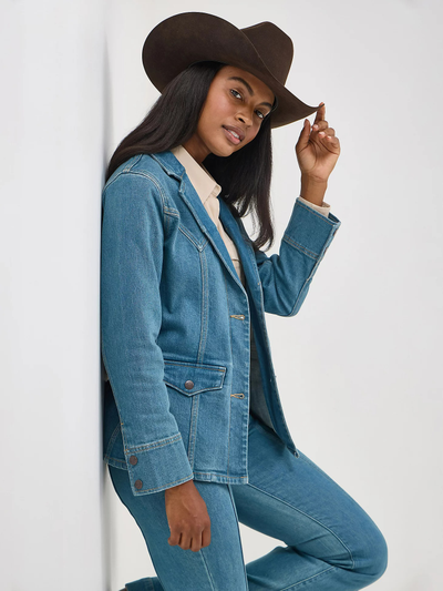 Пиджак Wrangler® Women's Denim Blazer