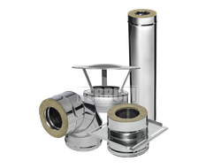 Двустенные дымоходы HF PLUS