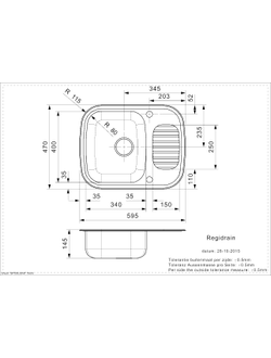 Мойка Reginox Regidrain R OKG lux