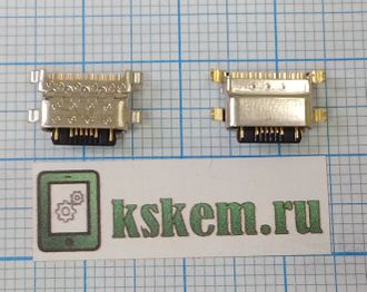 Разъем зарядки Type-C 16 pin № 64 Xiaomi Redmi K30, Redmi Note 7 (M1901F7G), Note 11 Note 10, Note 10S, Note 9, Note 9S, Redmi Note 9T, Redmi Note 8, Redmi Note 8T, Redmi Note 7 Pro 4G