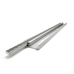 T-TRACK  с двумя пазами 19.3 мм + линейка (подвижная в пазу) 122 см.