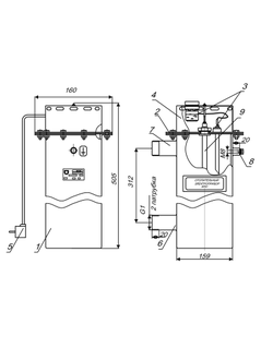 Электрический котел для отопления Эван ЭПО