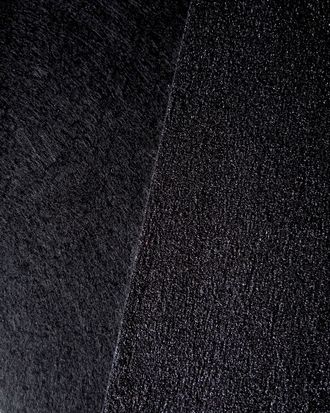Фетр глиттерный  20*30 см, толщина 2 мм  цвет чёрный
