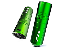 Беспроводная тату машинка BRONC SHORT-X Wireless Pen Green