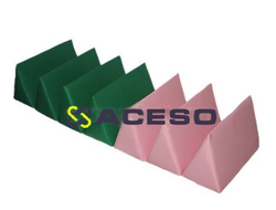 Мягкий модуль-тренажер "Треугольник-дорожка"