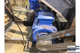 Тестовый запуск щепореза 55 квт