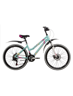 Велосипед STINGER LAGUNA D 24 (2022) зеленый