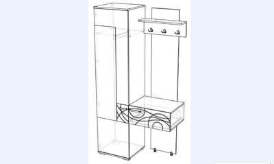Прихожая "ГЕРДА" (Эра)