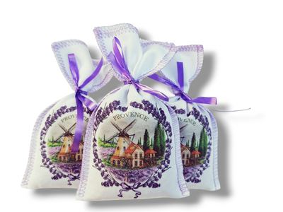 Саше "Лаванда " с рисунком (Прованс)