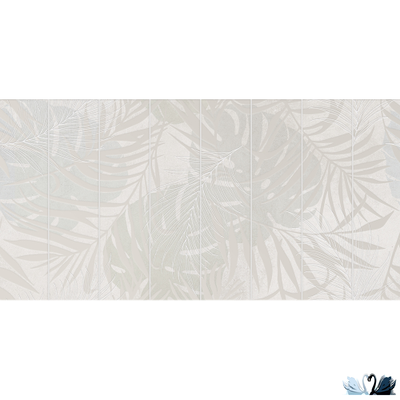 Плитка Azori Декор Bricks 31,5 х 63 см настенный с орнаментом