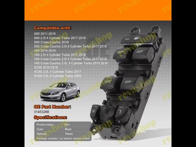 Блок кнопок водительский Volvo XC60 S60 V60