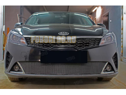 Защита радиатора для KIA Rio 2020- black PREMIUM