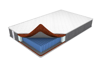 Очень жесткий ортопедический матрас на усиленном пружинном блоке, с высоким ортопедическим эффектом - Премиум Абсолют