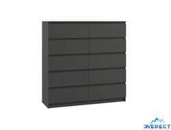 Комод К-10М Мадера 1200*1226*420 (графит)