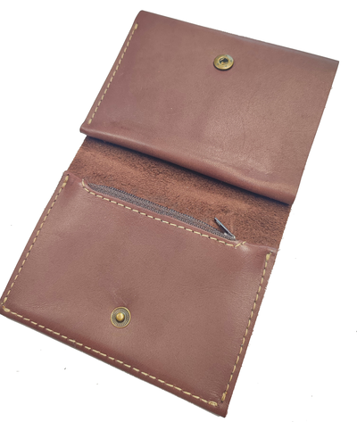 Портмоне тройного сложения с принтом "Корги"