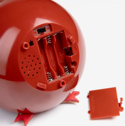 Новогодний светильник с музыкой в виде Ёлочного шара «Дети у костра», 16 × 13 × 16 см