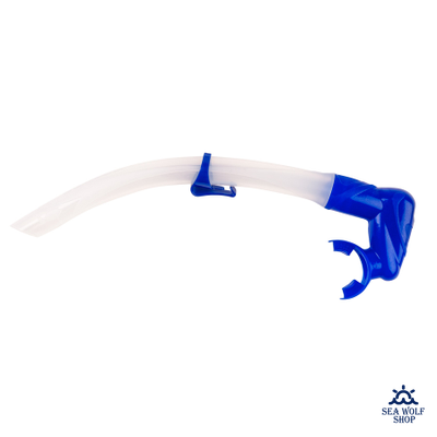 Маска для дайвинга с трубкой Scorpena Junior комплект неон-синий (детск)