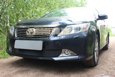 Защита радиатора Toyota Camry XV50 2011-2014 black