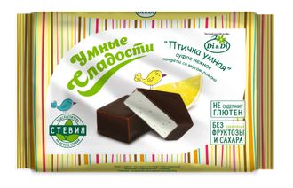 Умные сладости Птичка суфле Лимон, 215г