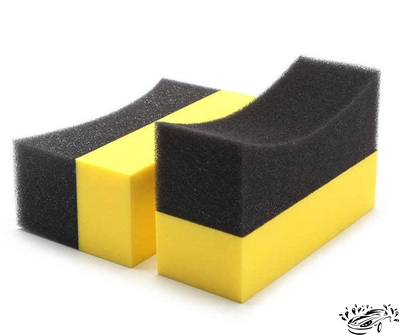 Аппликатор для чернения колес, полукруглый