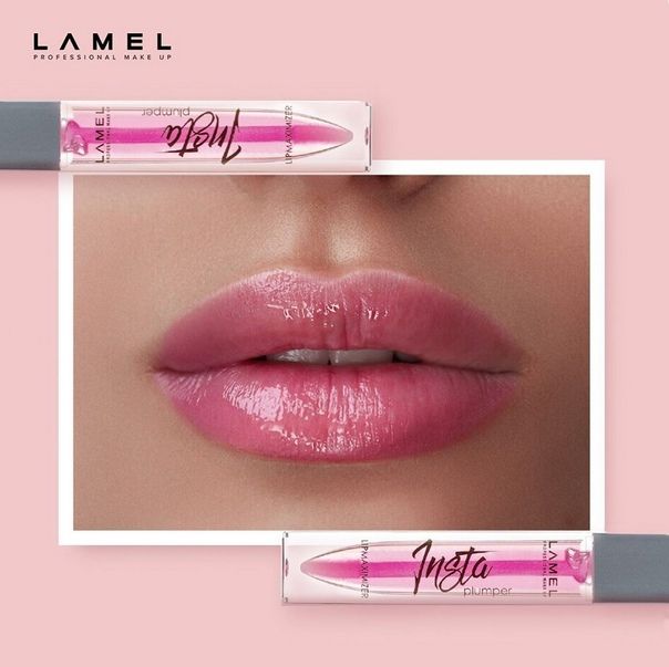 LAMEL Блеск для увеличения губ Lip Plumper 401 chili berry