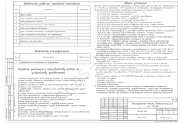 Проект ж/б фундамента (КЖ)