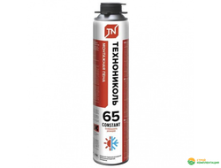 Пена монтажная профессиональная ТехноНИКОЛЬ 65 CONSTANT 990гр всесезонная