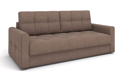 НОВЫЙ ПРУЖИННЫЙ ДВУСПАЛЬНЫЙ ДИВАН-КРОВАТЬ СОРРЕНТО, КАРКАС МЕТАЛЛ, ПАНТОГРАФ, СО СЪЕМНЫМ ЧЕХЛОМ, БЕЛЬЕВЫМ ЯЩИКОМ