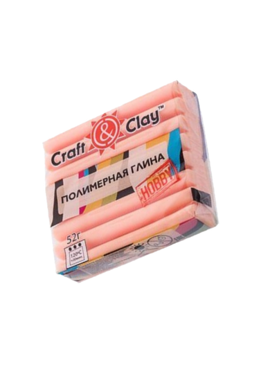 Полимерная глина Craft&amp;Clay цвет № 1034 персик