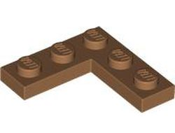 Plate 3 x 3 Corner, Medium Nougat (77844 / 6431822)