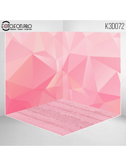 Фотофон 3D пазловый «Розовый зефир»