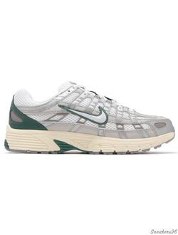 Nike P-6000 White/Green Мужские (41-45)