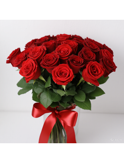 Красные розы 15 шт