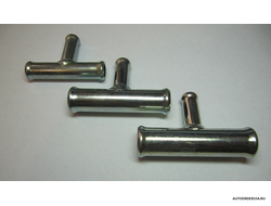 Трубка тройник 18х12х18мм металл угол 90 гр. (цена за 10 шт.)