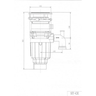 Измельчитель пищевых отходов Bone Crusher BC 610