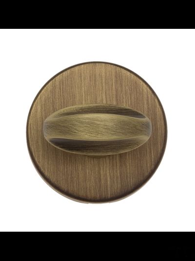 Фиксатор поворотный на круглом основании Fratelli Cattini WC 7-BY матовая бронза