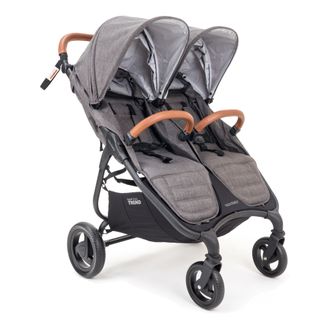 Коляска прогулочная для двойни Valco baby Snap Duo Trend Charcoal