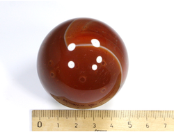 Шар Сердолик, Ботсвана (50 мм, 171 г) №24489