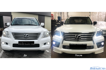Рестайлинг Lexus LX 570 25th ANNIVERSARY 2008-2015