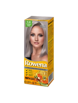 Rowena Стойкая Крем-Краска для волос тон 11.81 Платиновый премиум блонд ( с аммиаком)