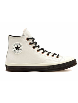 Кеды Converse Gore Tex Waterproof Chuck Taylor 70 Leather кожаные белые высокие